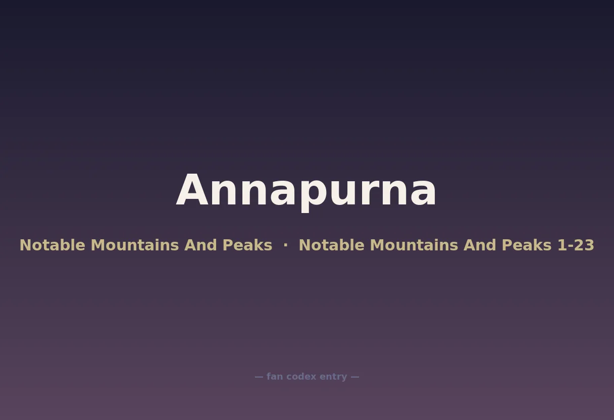 Annapurna
